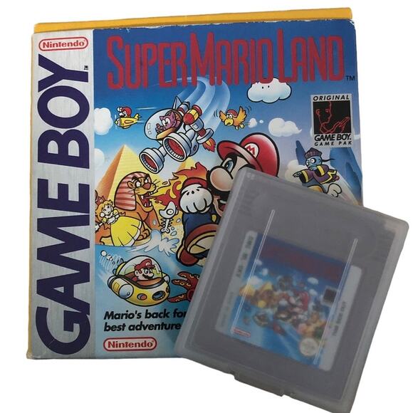 Nintendo GameBoy Super Mario Land VTG Classic Game - Picture 1 of 4